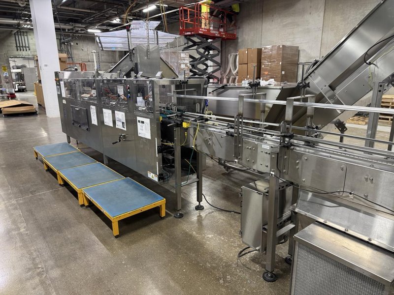 Pearson CE35 Case Erector &amp; Packaging Line – 2016 – Automated Case Packing System