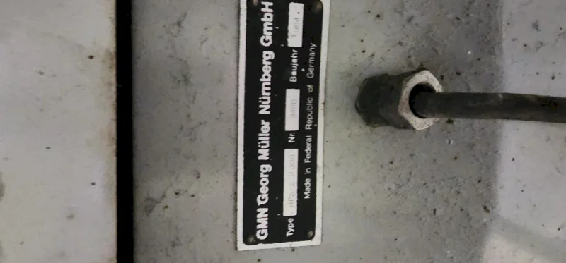 12" Dia. GMN Muller Rotary Grinder