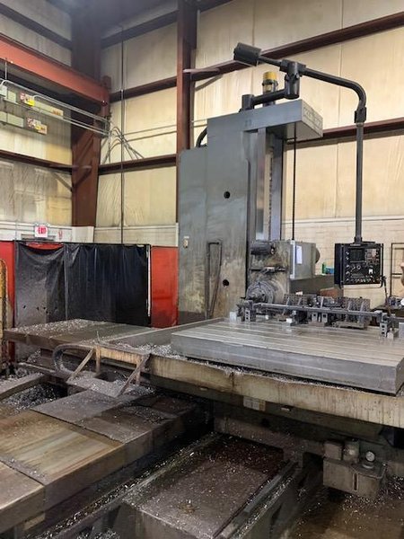 4&quot; KURAKI KBR-1105BX CNC TABLE TYPE HORIZONTAL BORING MILL. STOCK # 1060021