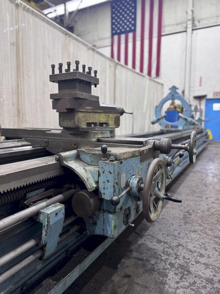 37" X 314" NILES ENGINE LATHE: STOCK #72193