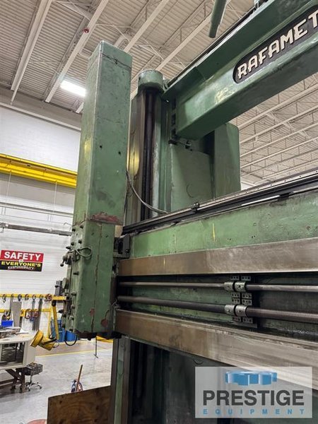 Rafamet 126&quot; Vertical Boring Mill, 2-Rams, Side Head