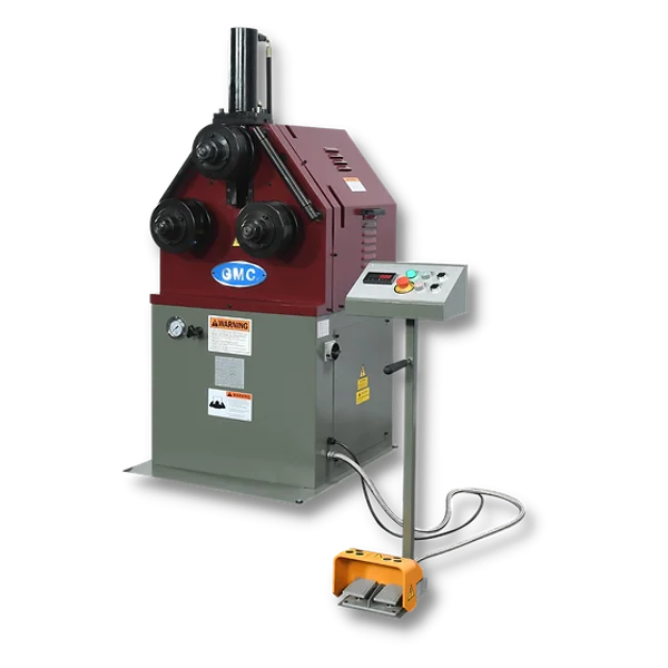 NEW GMC MODEL PRB-55H HYDRAULIC ANGLE ROLL BENDER WITH MANUAL POSITIONING