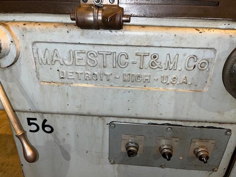 6" X 16" MAJESTIC T&amp;M CO TOOL CUTTER/GRINDER STOCK# 3423