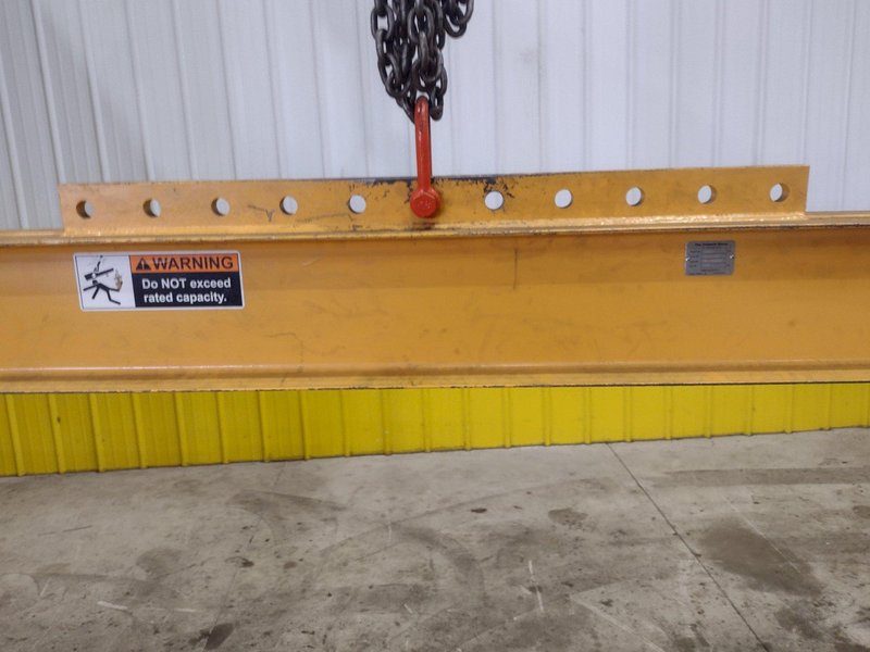 8,000 LBS (4 TON) X 10' CALDWELL MODEL #16-4-10 LIFTING BEAM SPREADER BAR: STOCK #22565