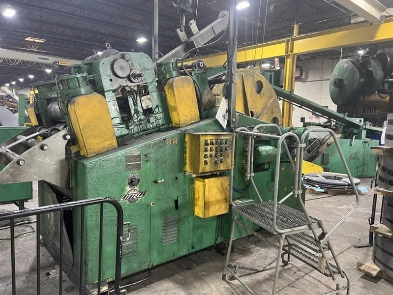 LITTELL 25,000LB X 24&quot; WIDE X .250&quot; COIL CRADLE STRAIGHTENER, STOCK# 14252J