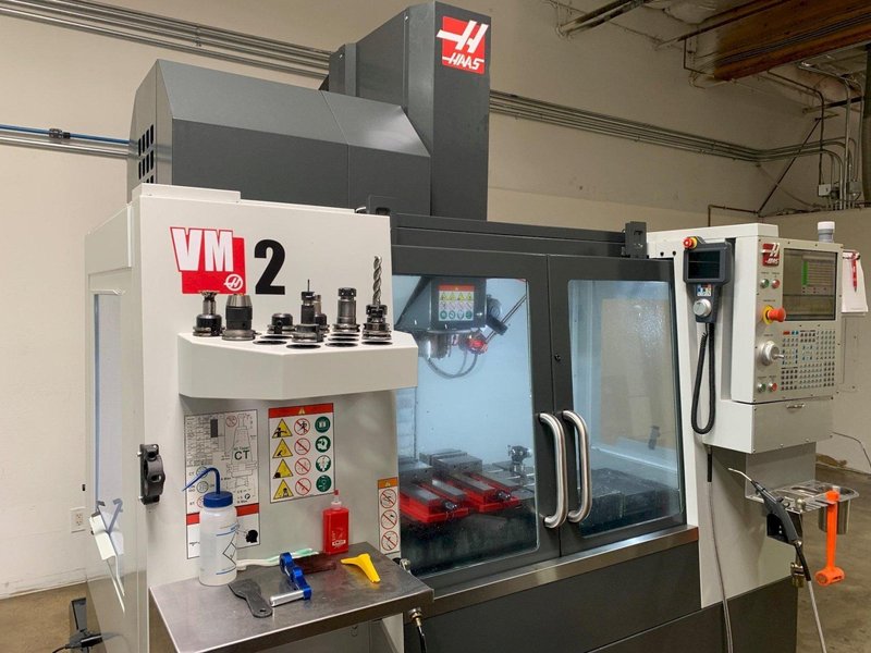 2022 Haas VM 2 with Probing and 5th Axis Vertical Machining Center