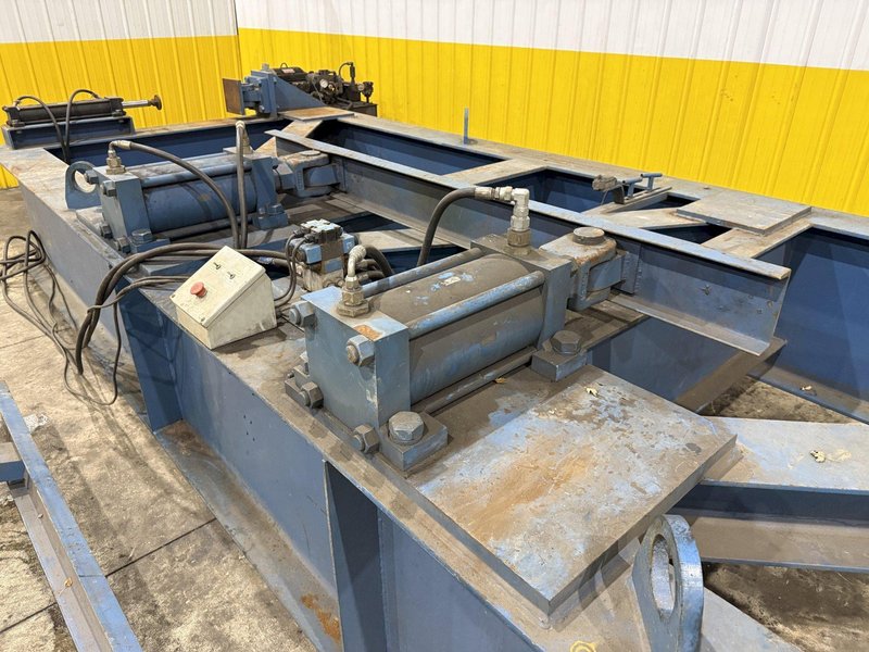 250 TON X 21' CAMBCO HYDRAULIC BEAM CAMBERING / BENDING MACHINE: YOBRO #24412