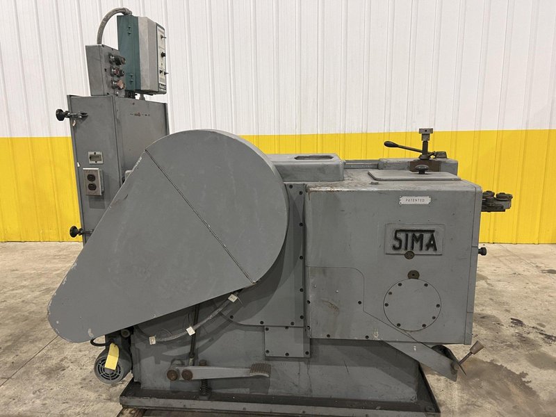 7 GAUGE WIRE (.188&quot;) SIMA MODEL #P4 DOUBLE-BLOW COLD HEADER MACHINE: STOCK #22266