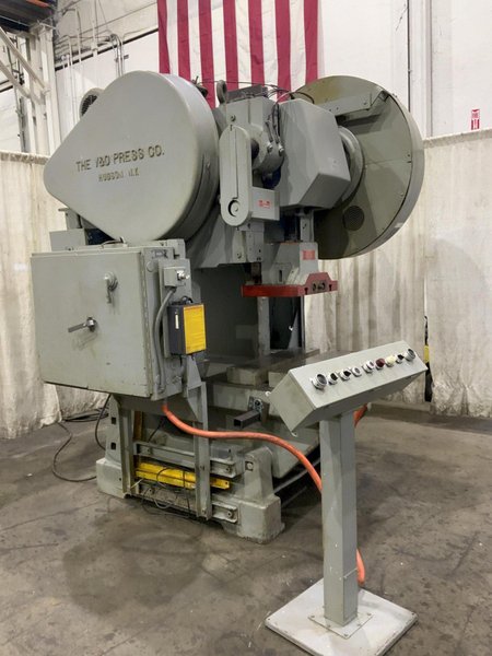 60 TON V &amp; O BACK GEARED OBI PRESS: STOCK #80234