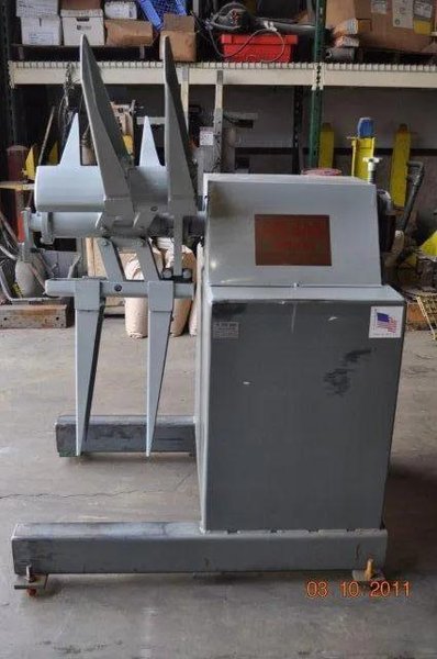 6000 LB x 12&quot; FEED LEASE UNCOILER NON-MOTORIZED Stock # 14548