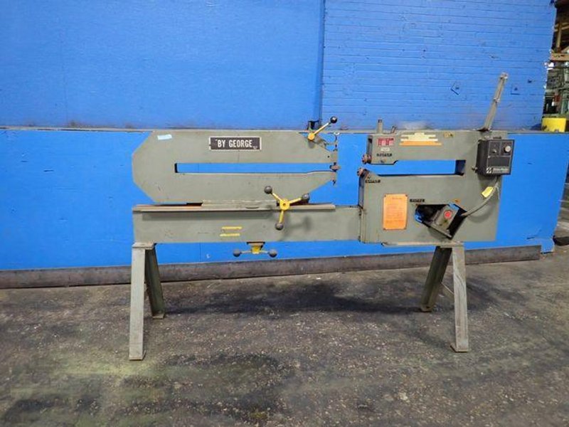 RELIANCE TOOL CO. 52" BY GEORGE POWERED ROTARY CIRCLE SHEAR  -  CS 24H5274