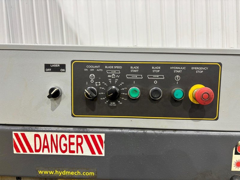 16" X 18" HYD-MECH MODEL #S23 SWIVEL HEAD S-23H HORIZONTAL BAND SAW: YOBRO #24549