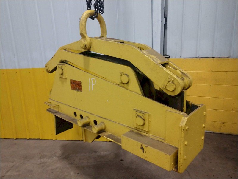 10,000 LB 5 TON ACCO MANSAVER MODEL G1616 SINGLE RIM VERTICAL COIL LIFTING TONG SCISSOR TYPE COIL LIFT: STOCK #14206