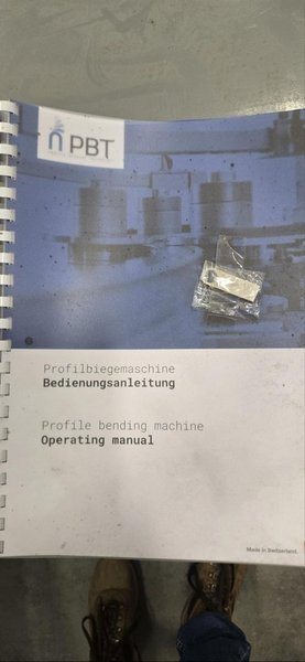 PBT PBT25 PC400 Pipe Tube Bender, 2021