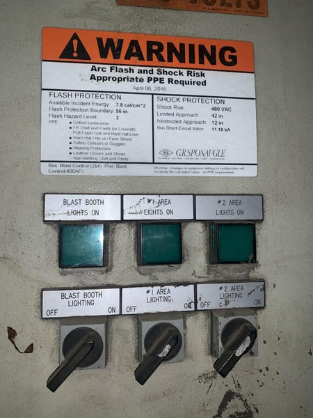 12 WHEEL BCP &quot;AUTOBLAST&quot; RAIL CAR SHOT BLAST CLEANING SYSTEM: STOCK #14287