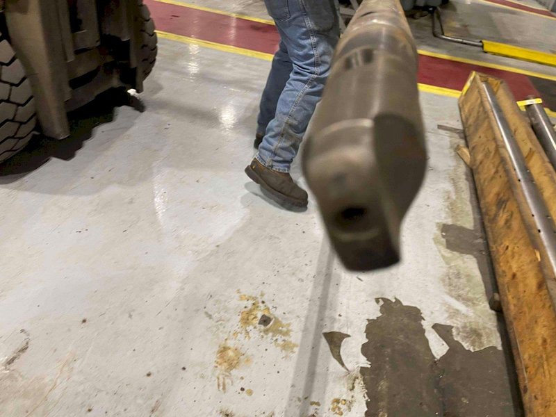 Used, 103&quot; x 2&quot; Diameter Boring Bar