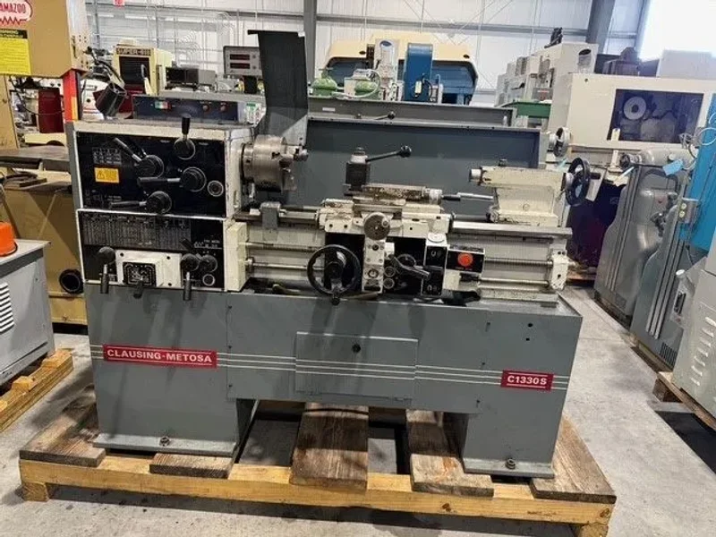 CLAUSING METOSA #C1330S 13” x 30”cc Engine Lathe # 7612