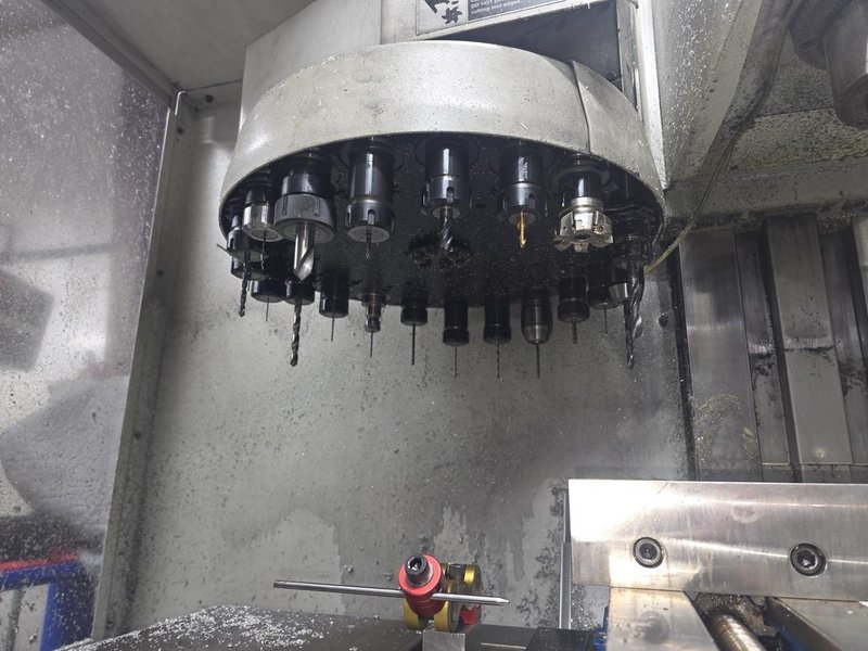 Fadal VMC 3016 HT, 2000 – 4th Wired, CalMotion USB