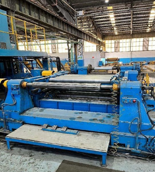58” SCHMUTZ ALUMINUM SLITTING LINE (14530)