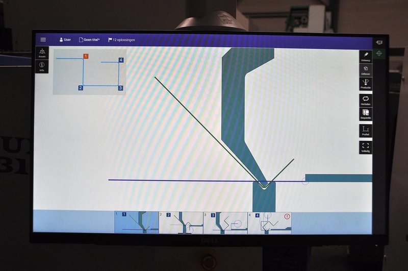 LVD - PPN 165 ton x 4100 mm CNC
