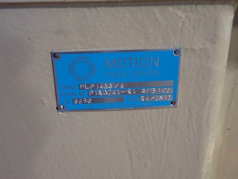 MOTION INDEX DRIVE  -  MLP1400/4