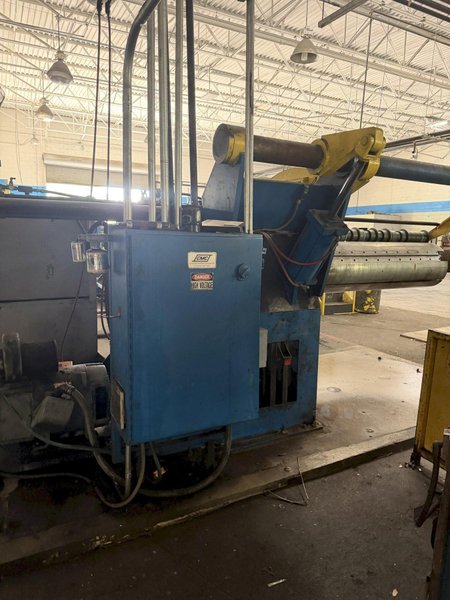 40,000 LB X 72" W X 72" OD WEAN COIL REEL MOTORIZED RECOILER. STOCK # 0771026