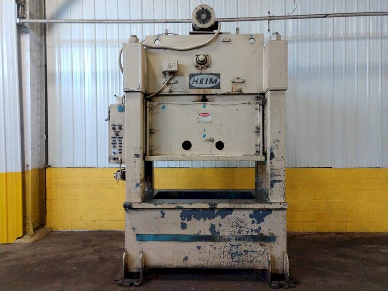 150 TON HEIM MODEL S2-48-60 SSDC PRESS, 3" STROKE: STOCK #14314