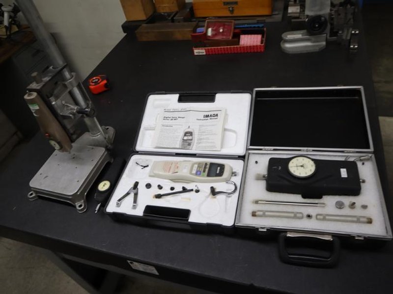 Mechanical and Digital Force Guages, Imada, Ametek, and Chantillon- Auction Item