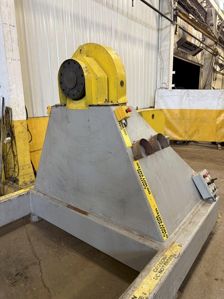 120&quot; SWING X 208&quot; LONG HEADSTOCK &amp; TAILSTOCK POWERED WELDING POSITIONER / PIPE ROLLER: YOBRO #23957