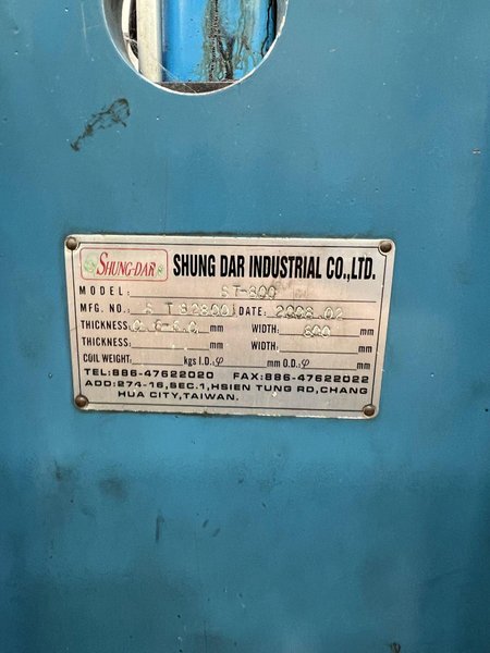 32&quot; X .240&quot; SHUNG DAR SCRAP CHOPPER