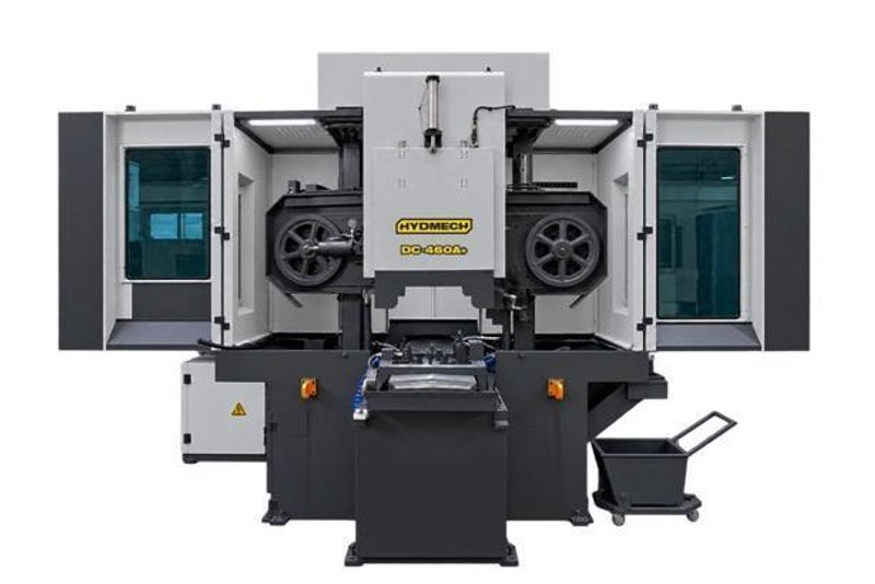 NEW 14" X 14" HYDMECH DC-360A+ AUTOMATIC PREMIUM DUAL POST HORIZONTAL BAND SAW