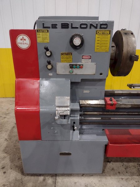 36" X 72" LEBLOND REGAL SERVO-SHIFT "RAISED" ENGINE LATHE 2" HOLE: STOCK #16582