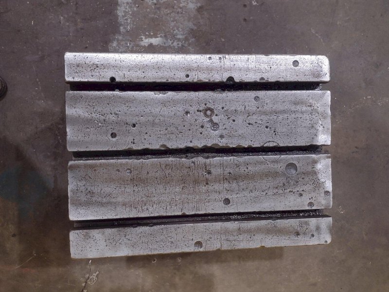 24&quot; X 18&quot; X 21&quot; HIGH CARLTON T SLOTTED DRILL BOX TABLE: STOCK 19963