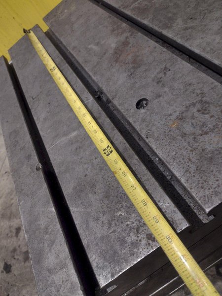 24&quot; X 30&quot; X 24&quot; HIGH CARLTON TILTING UNIVERSAL DRILL TABLE: STOCK 24380