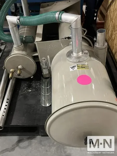 5 HP CONAIR MODEL PD-5 VACUUM PUMP AND DUST COLLECTOR  MFG 2015