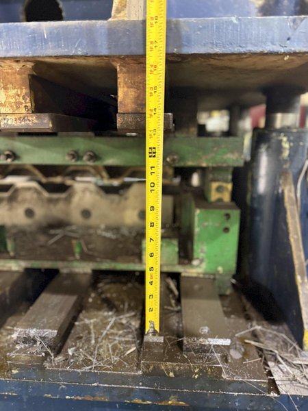 100 TON X 64" WIDE STAMCO MODEL #810-64 CUTOFF PRESS, WITH AIR CLUTCH: YOBRO #24793