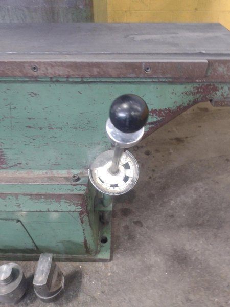 100 TON EITEL MODEL #RP100 HYDRAULIC C-FRAME PRECISION STRAIGHTENING PRESS: YOBRO #16014