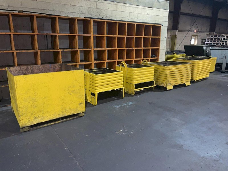 STEEL STORAGE TOTE HOPPERS: STOCK #14240
