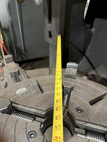 KING VERTICAL TURRET LATHE. STOCK # 0546526