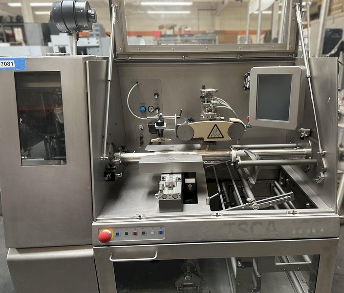 Poly-Clip System TSCA 160 Transfer Sealing Clip Automatic Sealing Clipping Machine Automatic adjustment clip pressure and displacer Automatic monitoring of clip and die (RFID)