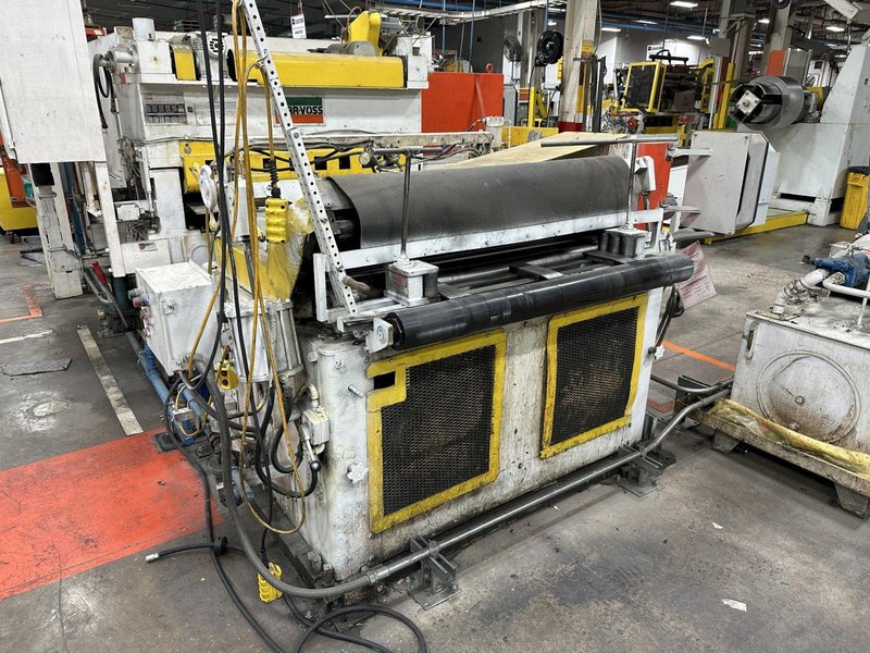 48" X 14 GA STRILICH, ROWE &amp; HERR-VOSS CUT TO LENGTH CTL LINE: STOCK #22752