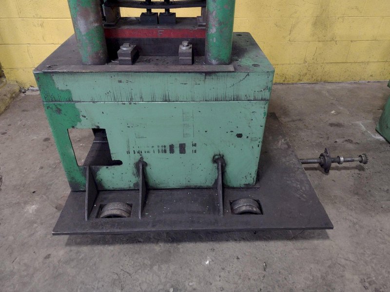 150 TON FABRILINE - PEDDINGHAUS MODEL #FS88 4-POST HYDRAULIC PRESS / PUNCH / SHEAR: STOCK #16358