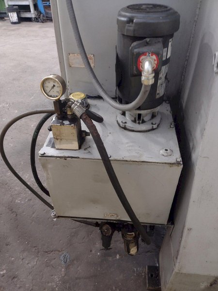 10,000 LB (5 TON) X 24&quot; RED BUD (RBI) MODEL #RM24-16 MOTORIZED POWER COIL REEL / UNCOILER: STOCK #15275