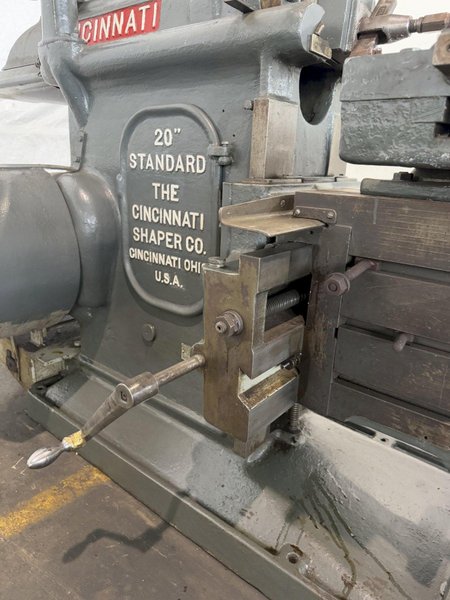 20&quot; CINCINNATI HORIZONTAL SHAPER. STOCK # 0238325