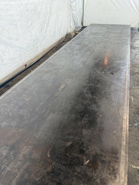 72" X 288" X 12 CAST IRON LAYOUT TABLE.STOCK # 1002725