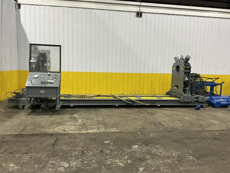 12" GOTCO MODEL #FT-80-2145 PIPE BUCKING "MAKE &amp; BREAK" TORQUE PIPE MACHINE: YOBRO #24411