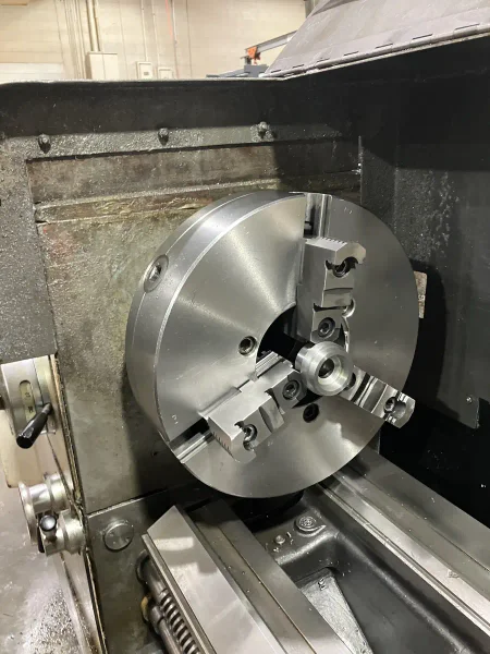 1980 G20 120" Engine Lathe w/ 2-Axis DRO