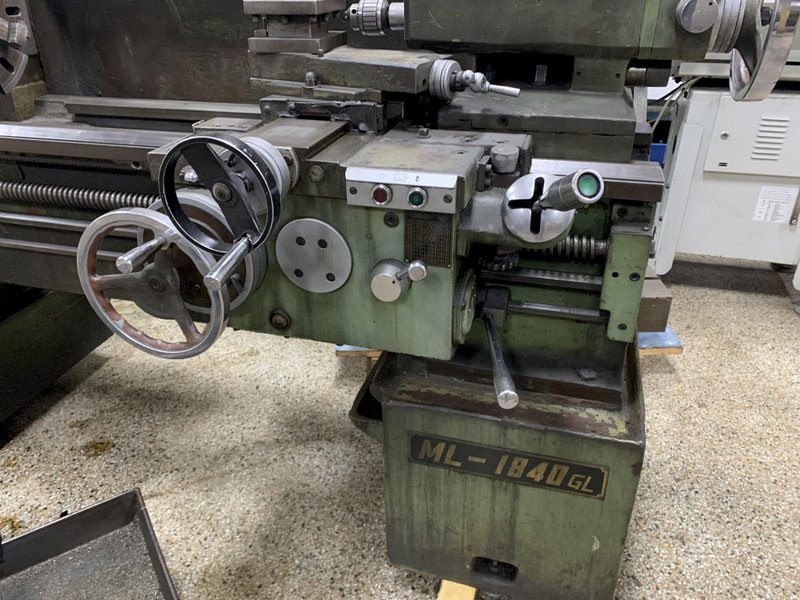 18&quot; x 40&quot; Mighty Turn Model ML-1840GL Gap Bed Engine Lathe, S/N 99081440.