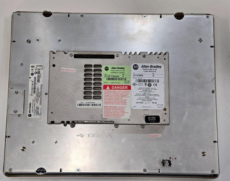 ALLEN BRADLEY 2711P-T15C4D2 SER A PANELVIEW PLUS 1500 SER B USED