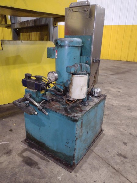 74" X 74" STOELTING MODEL #CSW8121 AUTOMATIC WASHER, WITH FLIP-UP DIE STATION POWERED INFEED, NEW 2012: YOBRO #25172